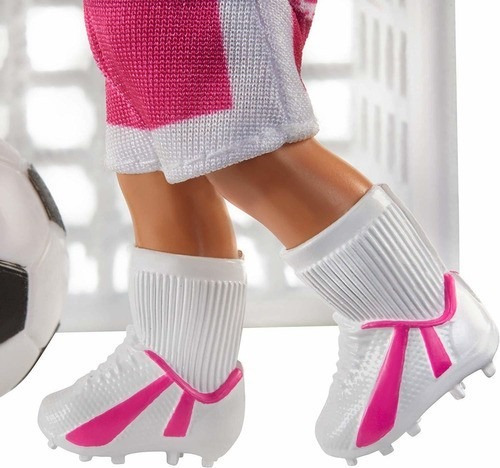 Boneca Barbie Profissões Negra Treinadora De Futebol 2020