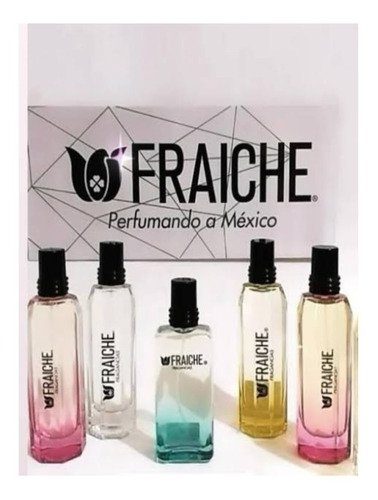 Perfumes Fraiche De 50 Ml C/u ( 5 Pzas ) Al 33%