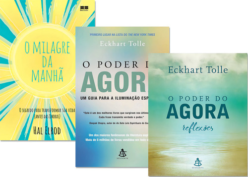Poder Do Agora (o): Box 3 Volumes, De : Eckhart Tolle. Série Não Aplica, Vol. Não Aplica. Editora Sextante, Capa Dura, Edição Não Aplica Em Português, 2003