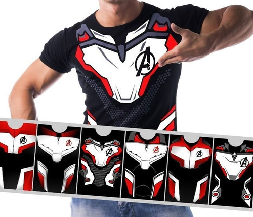 Pack Sublimación Vectores Camiseta - Avengers Endgame