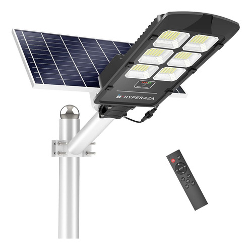 Luz Solar 300 W Calle Para Exterior Sensor Movimiento Al Led