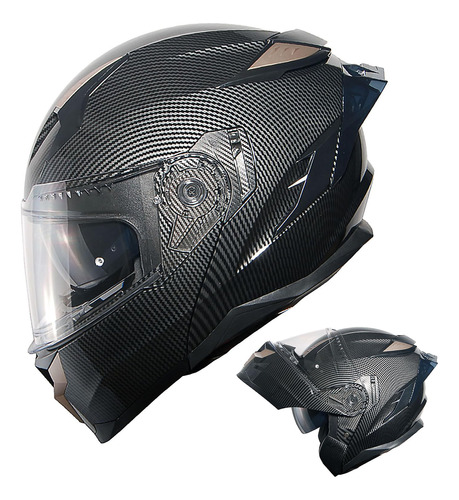 1storm Casco Modular De Cara Completa Para Motocicleta, Dot