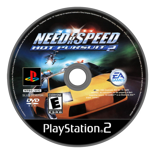 Jogo Need For Speed Hot Pursuit 2 Para Playstation 2 Ps2