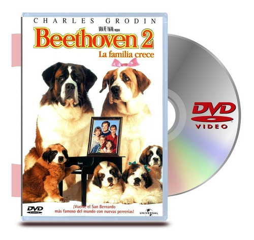 Dvd - Beethoven 2: La Familia Crece - Audio Español Latino