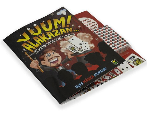 Vuum! Alakazan...truque De Mágica Com Cartas, De Brijbasi Art Press Ltd. Editorial Brasileitura, Capa Mole Em Português, 2022