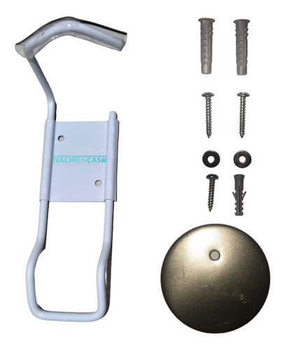Imagen 2 de 9 de Soporte Bicicleta Gancho Cuelga Bici Oferta Pack X4 Unidades