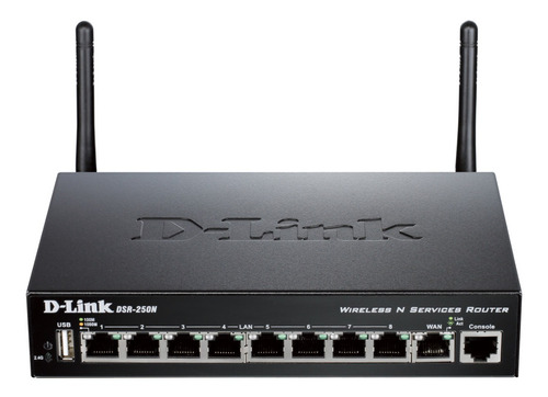 Router Utm Wifi N300, D-link Dsr-250n, Control Wcf, Vpn