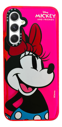 Carcasa Para Samsung S22 Ultra Mickey Y Minnie Disney Color