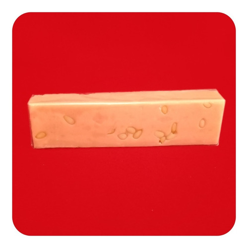 Imagen 3 de 4 de Jamoncillo De Leche Barra Gde Típico Poblano Piñón 130gr Dlt