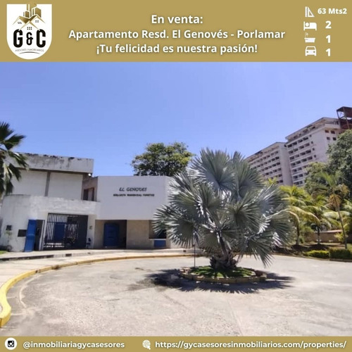 Imagen 1 de 15 de Apartamento En Resd. El Genovés - Sector Genovés, Municipio Mariño Nueva Esparta