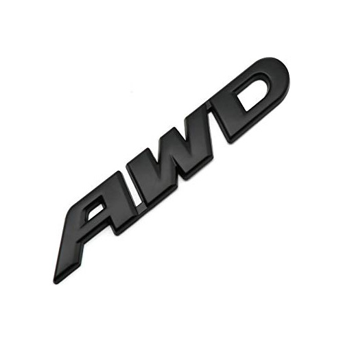 Awd Emblema Del Metal 3d Portón Trasero Lado Reemplazo...