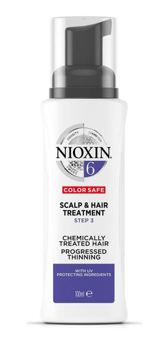 Nioxin-6 Espuma Capilar Densificadora Chemicaly Treated Hair