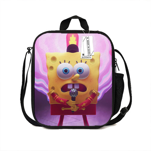 Bolsa De Almuerzo Para Estudiantes De Bob Esponja, Linda Y V