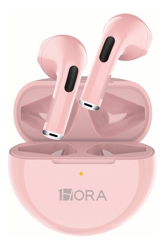 Audífonos In-ear Bluetooth Auriculares 1hora Color Rosa