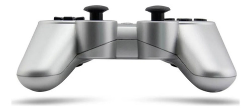 Control Joystick Para Ps3 Panther Plateado + Cable Carga