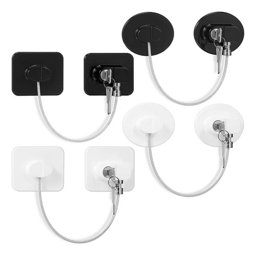 4pcs Refrigerador Refrigerador Cerrar Bloqueo Seguridad Para