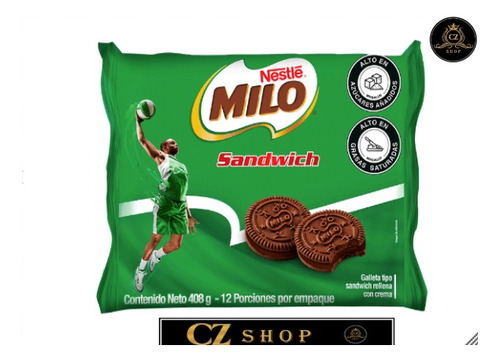 Galletas Milo Sandwich 12 Und 