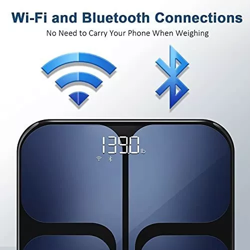 Digital Scale, Runcobo Wi-Fi Bluetooth Auto, Switch Smart Scale