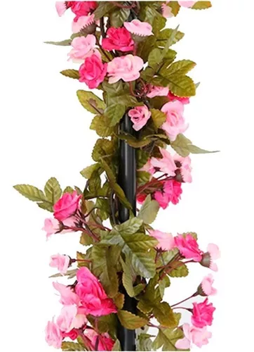 Lote Mayoreo 25 Guías 2m Rosas Artificiales Guirnalda Flor en venta en  Tepic Nayarit por sólo $ 2,  Mexico