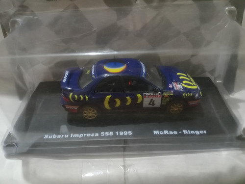 Colección Rally 1:43 #5 Subaru Impreza 555 Collin Mc Rae Azul (Usado)