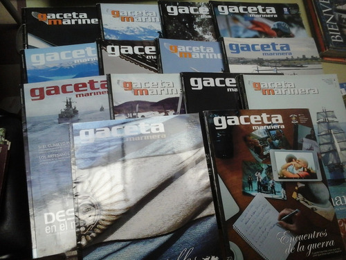 Revistas Nauticas Gaceta Marinera 