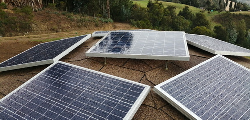 Imagen 8 de 10 de Generador Fotovoltaico Fv-500 Fuente Tv, Nevera Lavadora Led