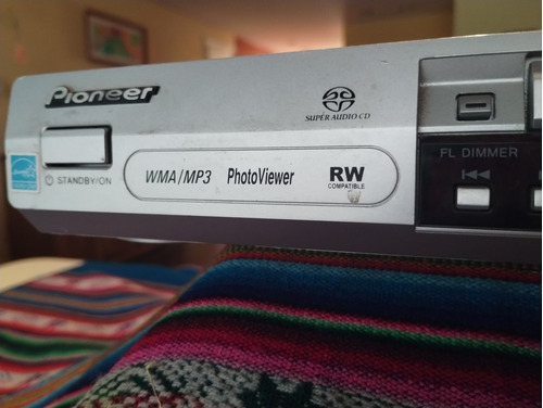   Reproductora Dvd-pioneer Dv578a - Wma/mp3 Photo Viewer