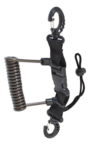 Anti-lost Camera Safety Leash Spiral Coil Cable Flashlights