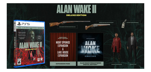 Alan Wake Ii Deluxe Edition Para Ps5 (d3 Gamers)