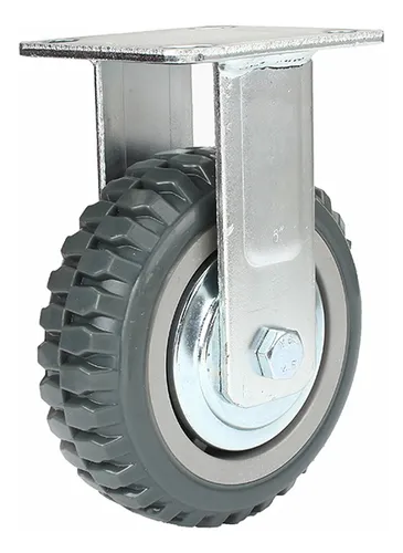 comprar Rueda Pvc Super Reforzada 500kg 150mm Con Ruleman Fija