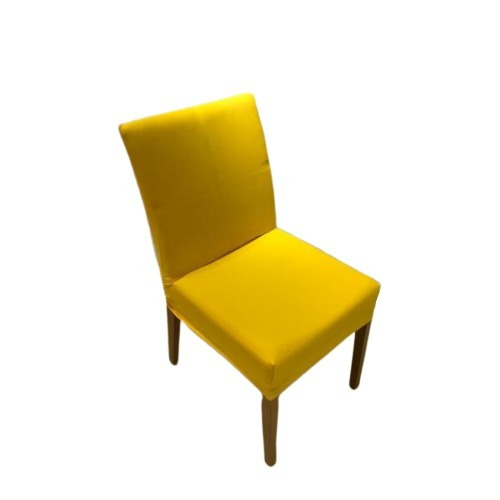 Capa De Cadeira Amarela - Malha Resistente - 1 Unidade