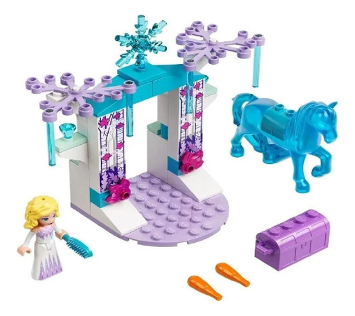 Lego Disney O Estabulo De Gelo Da Elsa 53 Peças