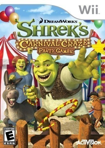 Juegos De Shreks Carnival Craze Party  Nintendo Wii