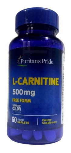 L Carnitina 500 Mg X60 Puritans - Unidad a $1300