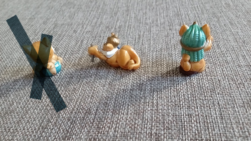Muñequito Colección Kinder Gatos Egipcios 1997 X Unidad (Usado)