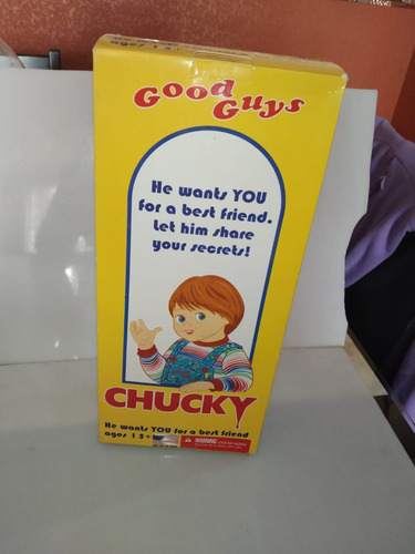 Figura Chucky Childs Play Muñeco Diabólico New Caja (Usado)