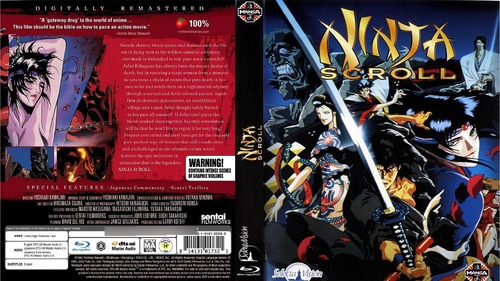 Ninja Scroll 1993 Blu Ray Oficial