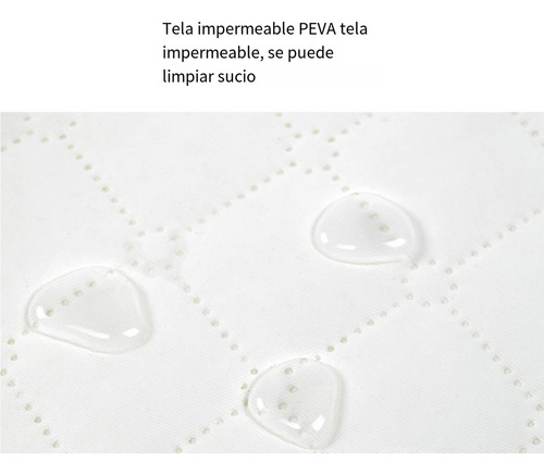 Mudador Anatómico 10 Cms De Alto + Funda De Tela