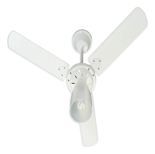 Ventilador De Teto Tron Marbela 3 Pás 220v Branco