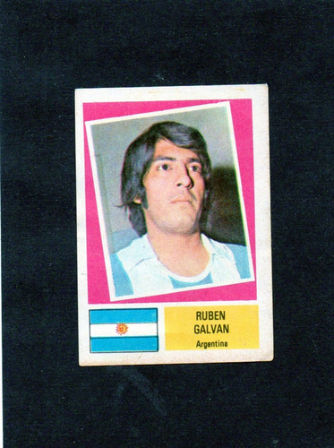 Figurita Crack 1978, Ruben Galvan Seleccion Argentina. Mira!