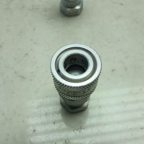 2pk Parker 6601-4-4 Quick Connect, Socket, 1/4 , 1/4 -18 Zzk