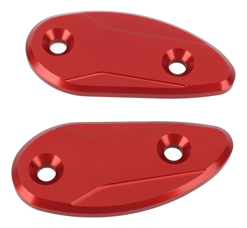Funda Para Espejo Retrovisor De Moto, 2 Unidades, Color Rojo