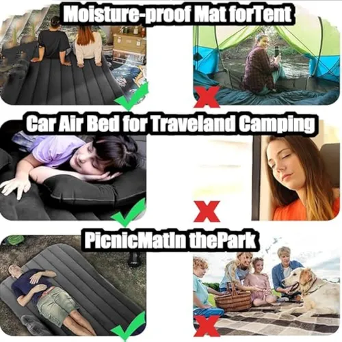 Colchón Inflable De Cama Para Automóvil, Colchones