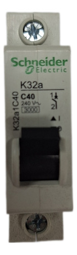 Mini Disjuntor Schneider 40a Monopolar K32a1c40