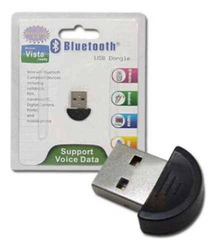 Pack 5 Transmisor Receptor Bluetooth 2.0 Usb Pc Notebook
