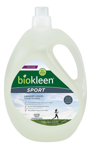 Biokleen Natural Sport Detergente Concentrado Para Ropa 300 