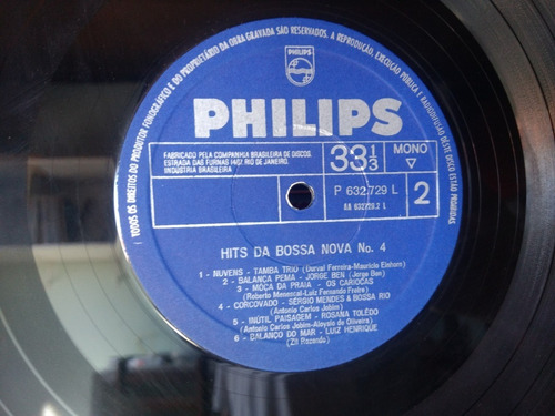 Lp Luiz Henrique, Jorge Ben, Tamba Trio Hits Da Bossa Nova 4 (Usado)