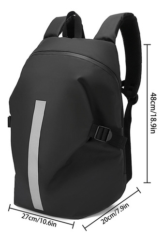 Mochila De Hombre De Material Resistente Al Desgaste, Bolsa