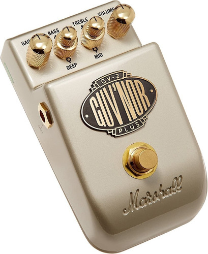 Pedal Distorsion Guitarra Marshall Gv-2 Guv´nor Metalico  