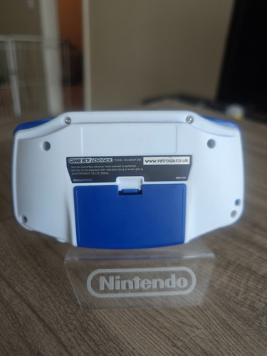 Gameboy Advance Togepi Azul Ipsv2 Mod Bateria Branco (Usado)